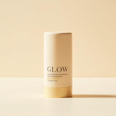 Organic skincare balm stick.